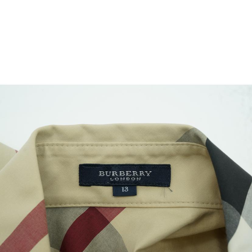 BURBERRY バーバリー/LONDON／チェック柄ノースリーブシャツ//ABランク/18