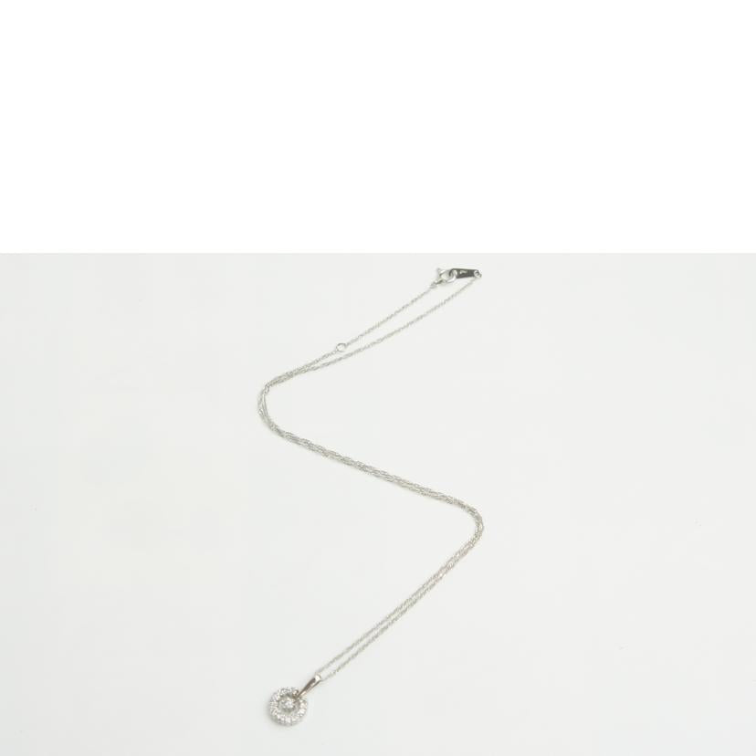 Pt900／850ダイヤネックレス0．30ct　2．4g//ABランク/64