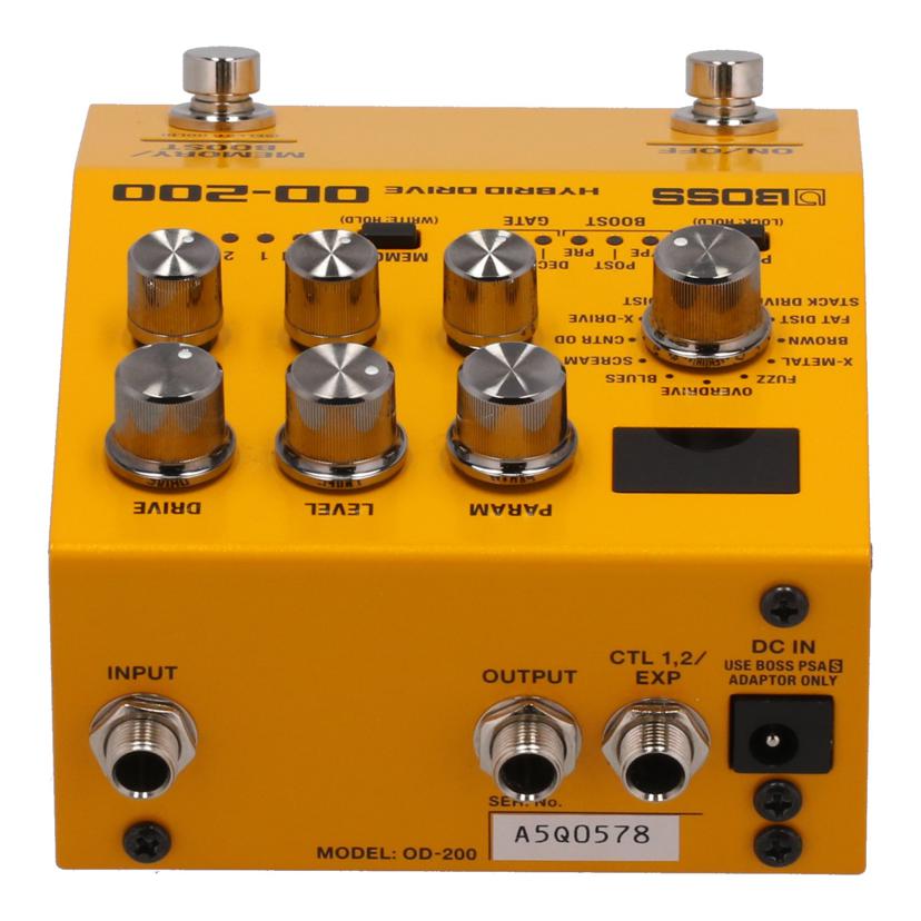 BOSS ボス　/エフェクター／オーバードライブ/OD-200 Hybrid Overdrive//A5Q0578/Aランク/70