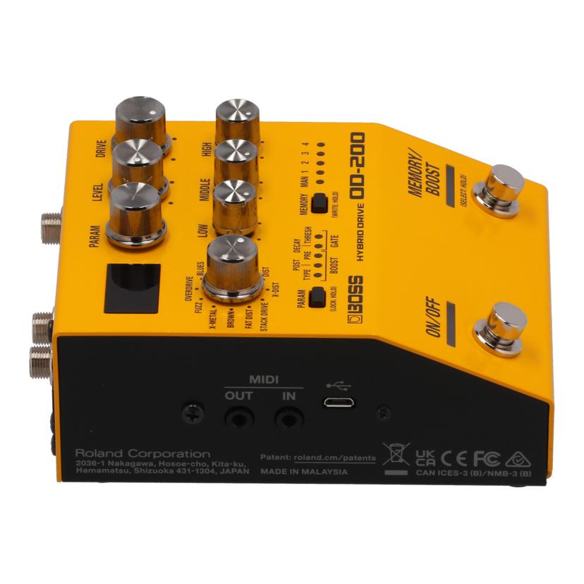 BOSS ボス　/エフェクター／オーバードライブ/OD-200 Hybrid Overdrive//A5Q0578/Aランク/70