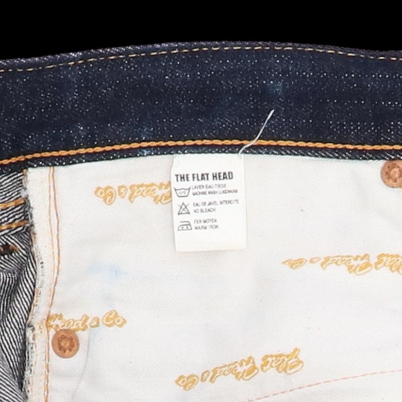 THE　FLAT　HEAD フラットヘッド/フラットヘッド　Lot8005　18ozストレート　濃紺　W32L36/LOT8005//ABランク/19