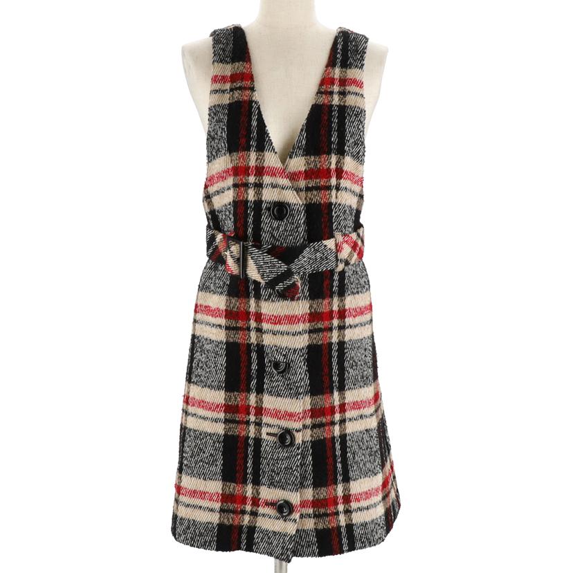 BLUE　LABEL　CRESTBRIDGE ブルーレーベルクレストブリッジ/チェック柄／ベルト付きジャンパースカート//ABランク/18