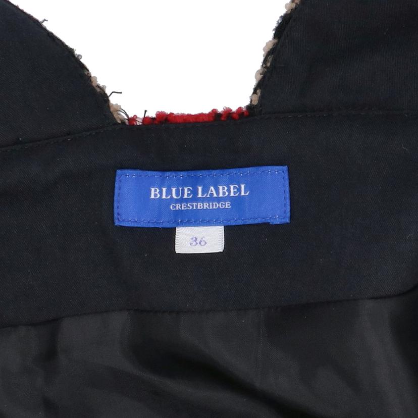 BLUE　LABEL　CRESTBRIDGE ブルーレーベルクレストブリッジ/チェック柄／ベルト付きジャンパースカート//ABランク/18