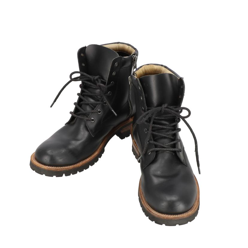 SLOW　WEAR　LION スローウエアライオン/サイドジップ／ワークブーツ／ブラック/OB-8593CAR//ABランク/18