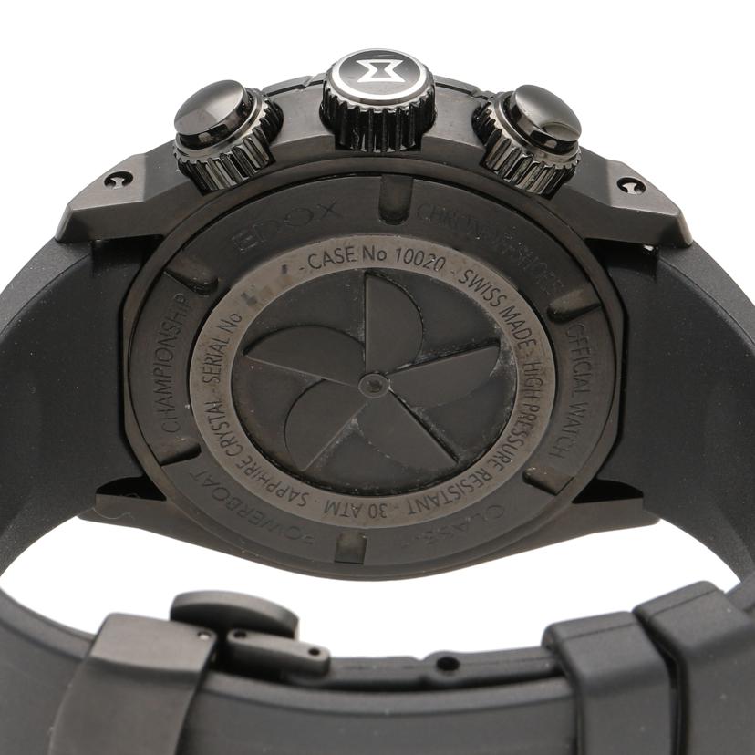EDOX エドックス/クロノオフショア1　クロノグラフ　ビッグデイト／黒//651***/ABランク/93