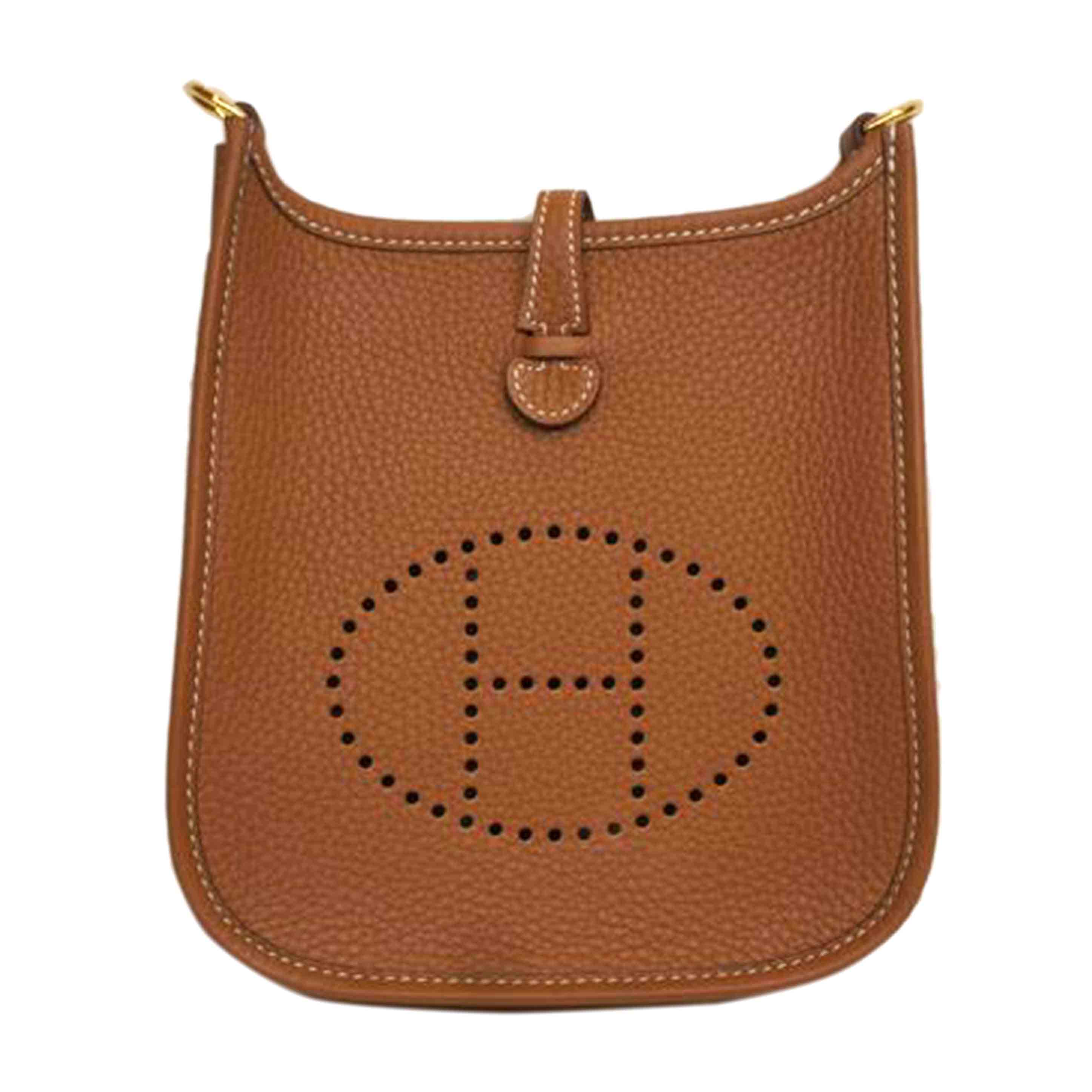 HERMES エルメス/エブリン／トリヨンクレマンス／ゴールド／GD金具//W/SAランク/92