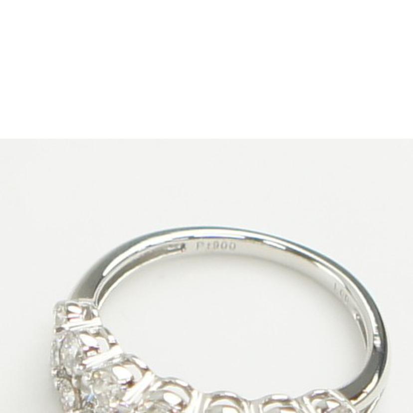 Pt900ダイヤリング1．00＃6．5//ABランク/64