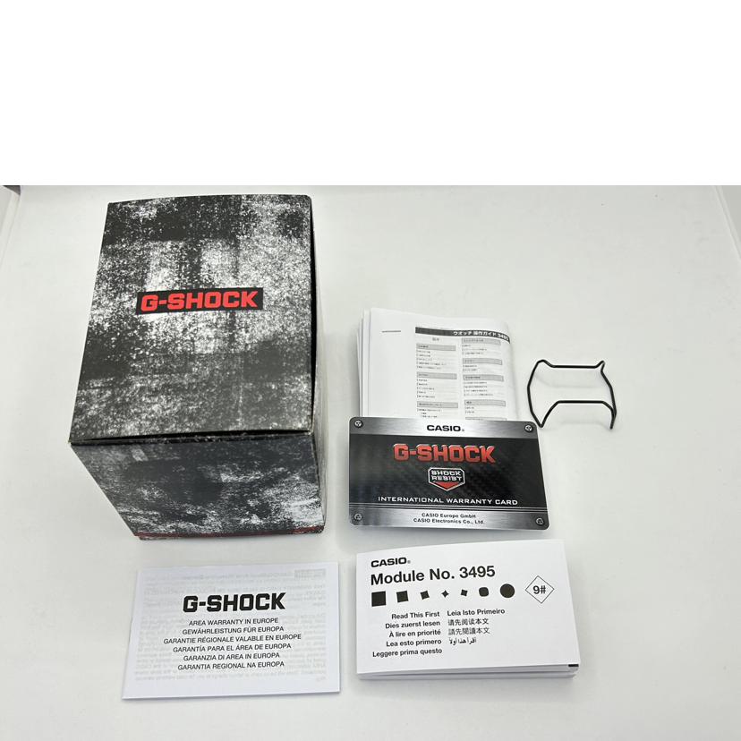 CASIO ｶｼｵ/G－SHOCK／電波ソーラー／Bluetooth／ブラック/GW-M5610U-1BER//Aランク/75