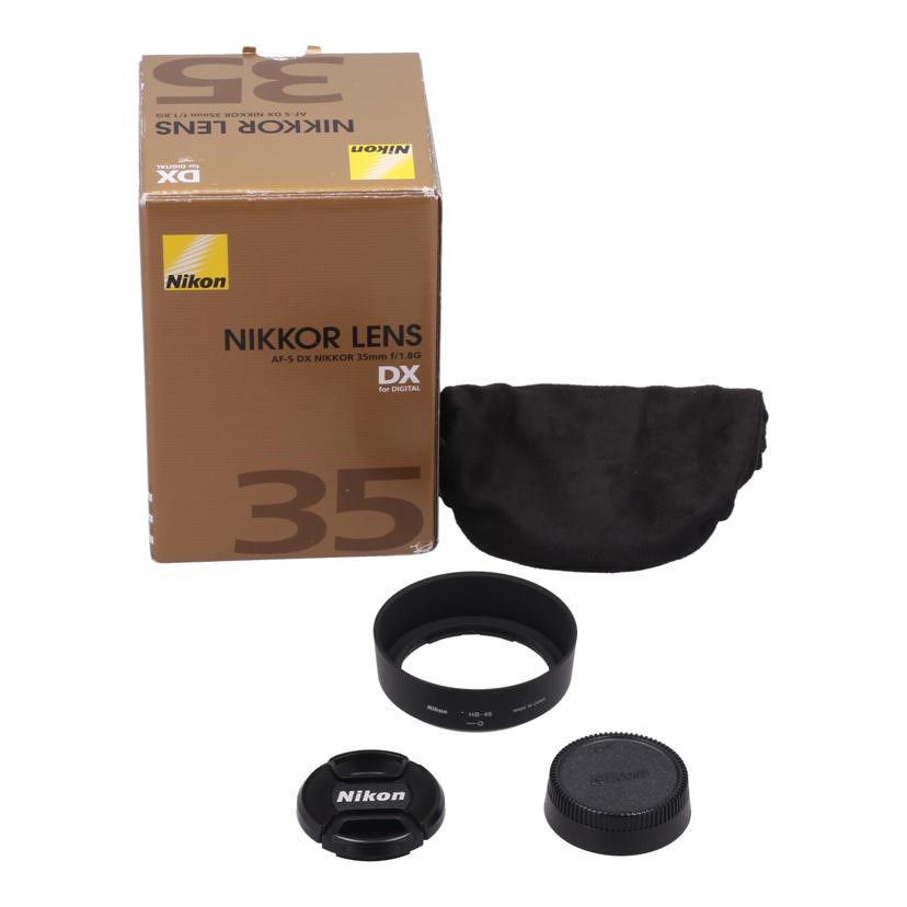 Nikon ニコン　/交換レンズ／35mm/AF-S DX 35mm f1.8G　//3275226/Bランク/62