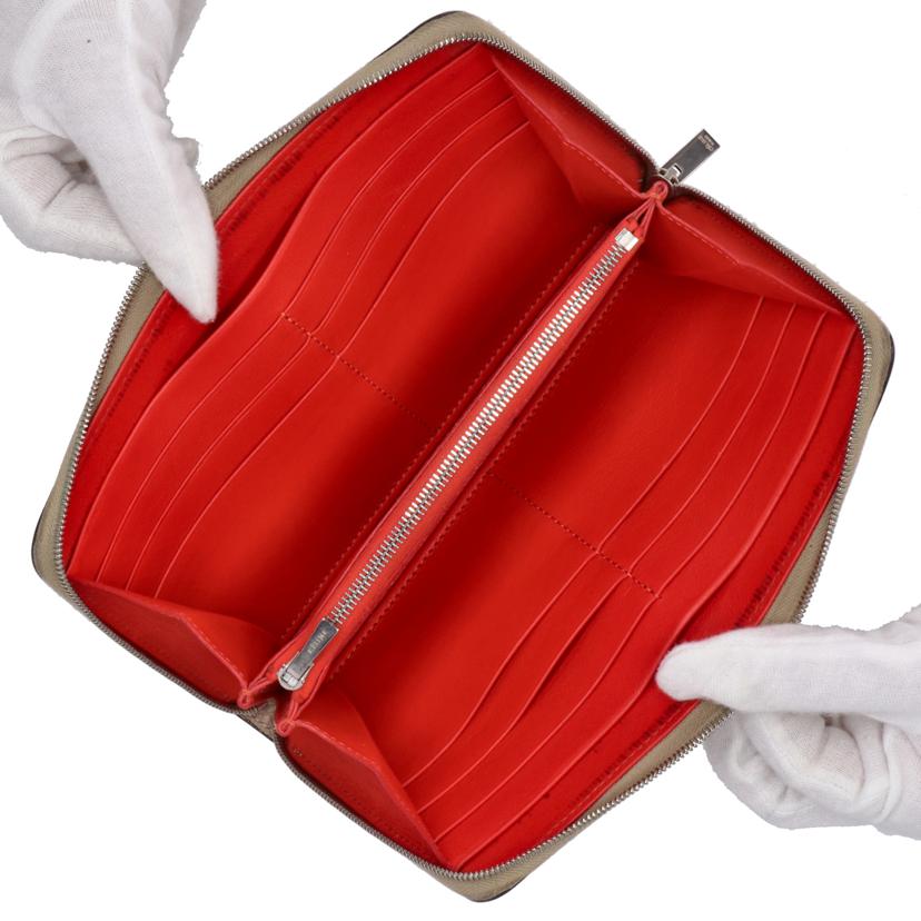 CELINE セリーヌ/ラージジップ／ラウンドファスナー長財布/105003SFE//03U*/Bランク/18