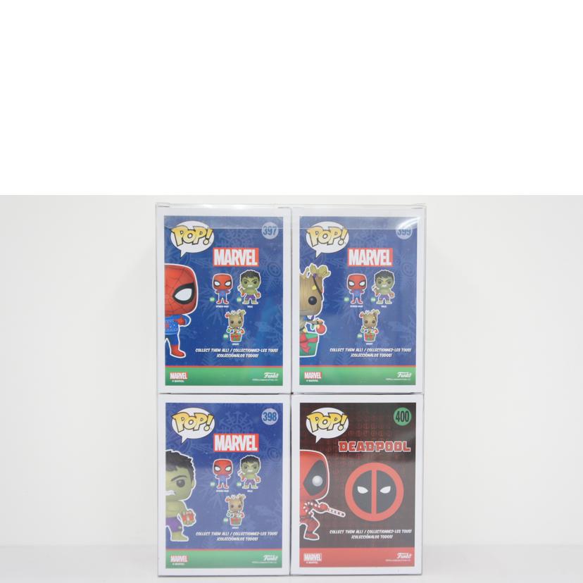 FUNKO ファンコ/（未開封）マーベル・ホリデー 4体セット POP！ Marvel Series ＃397－＃400 東京コミコン2018限定//SAランク/01