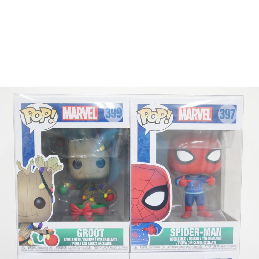 FUNKO ファンコ/（未開封）マーベル・ホリデー 4体セット POP！ Marvel Series ＃397－＃400 東京コミコン2018限定//SAランク/01