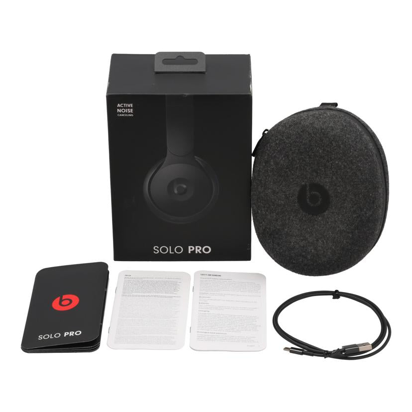 beats Apple ビーツ アップル /ワイヤレスヘッドホン/Solo Pro/MRJ62FE/A//FL6ZHTTUJMMC/Bランク/78