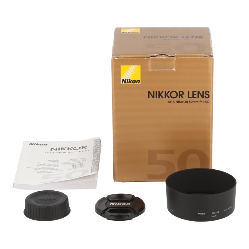 Nikon ニコン/交換レンズ／50mm　G/AF-S 50mm f1.8G//2011879/Bランク/37