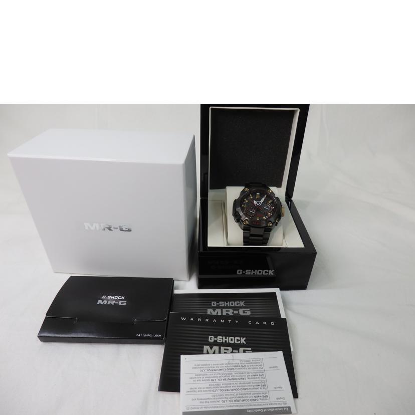 CASIO カシオ/CASIO／G－SHOCK／MR－G／赤備え／GPSソーラー/MRG-G1000B-1A4JR//K41*****/Aランク/84