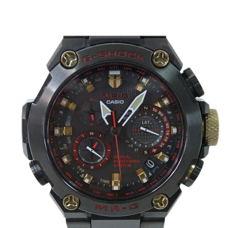CASIO カシオ/CASIO／G－SHOCK／MR－G／赤備え／GPSソーラー/MRG-G1000B-1A4JR//K41*****/Aランク/84