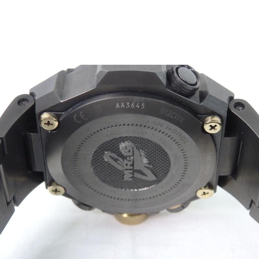 CASIO カシオ/CASIO／G－SHOCK／MR－G／赤備え／GPSソーラー/MRG-G1000B-1A4JR//K41*****/Aランク/84