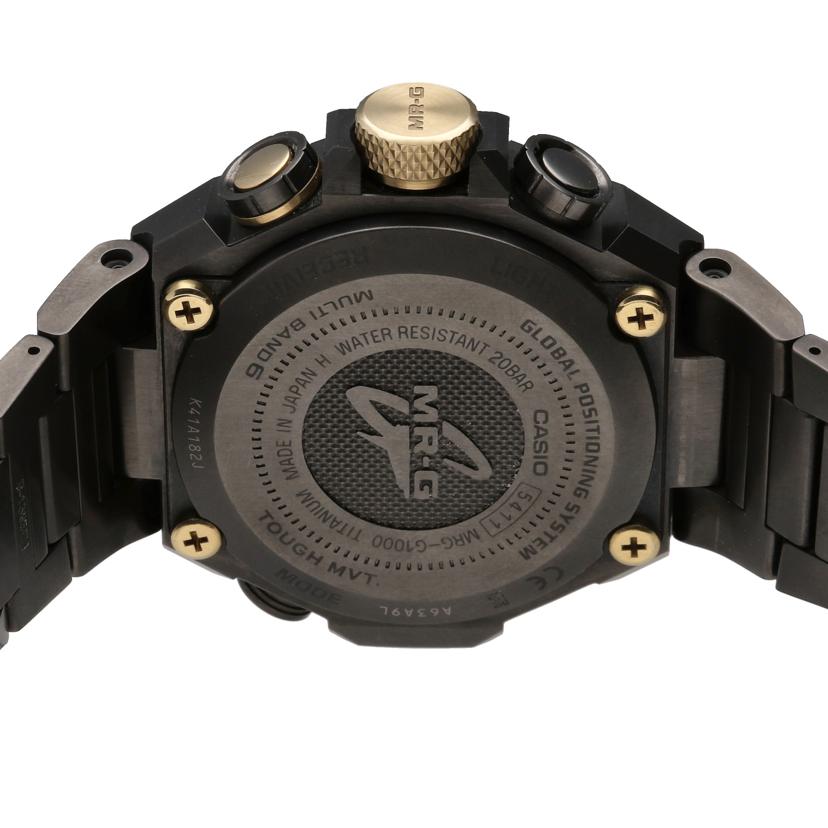 CASIO カシオ/G－SHOCK／MR－G／赤備え／GPSソーラー/MRG-G1000B-1A4JR//A63***/SAランク/19