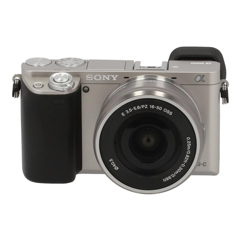 SONY ソニー/ミラーレス一眼ダブルズームキット／α6000/ILCE-6000Y//3227040/Bランク/37