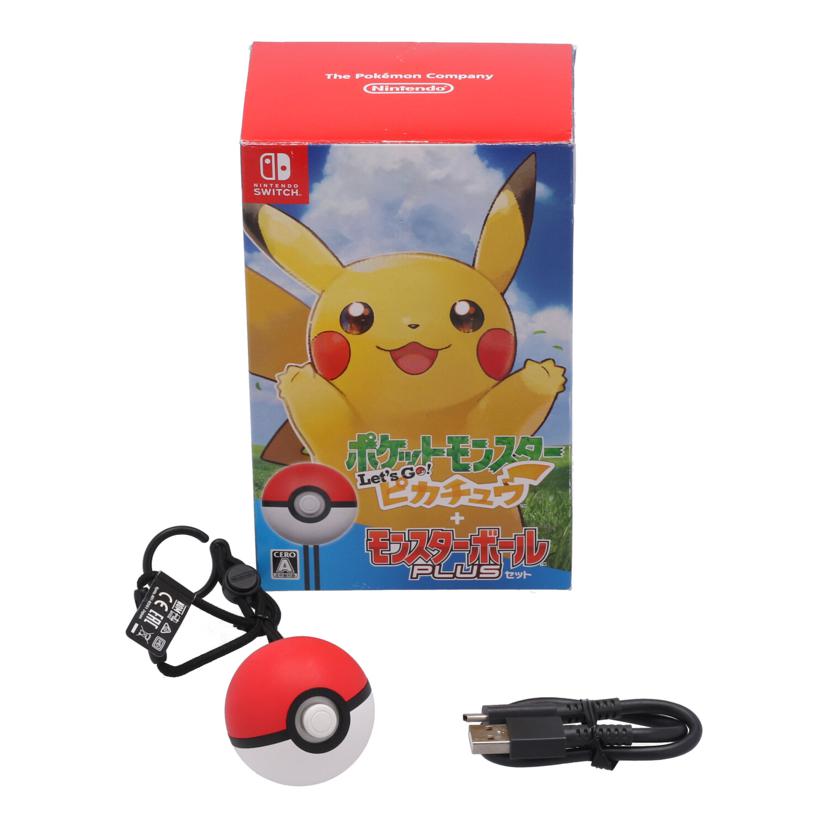 NINTENDO 任天堂 ニンテンドー　/Switchソフト／ポケットモンスターLet＇s　Go！　ピカチュウ/HAC-R-ADW2A//JAN4902370540253/Bランク/84