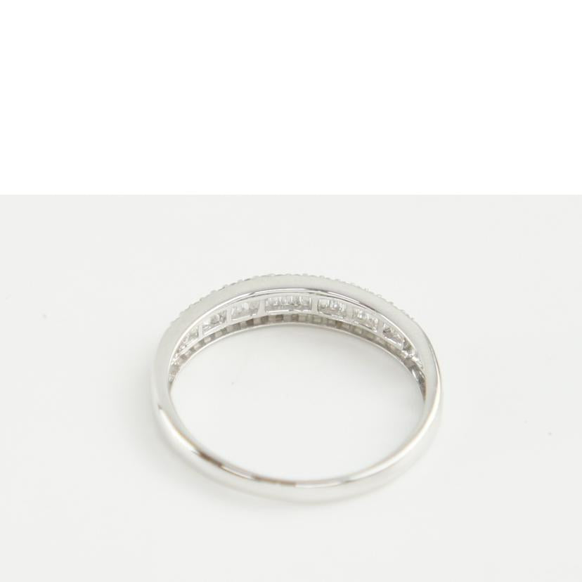 K18WGダイヤリング0．30ct//ABランク/64