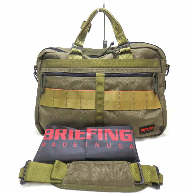 BRIEFING ブリーフィング/BRIEFING　ビジネスバッグ　カーキ//Bランク/84