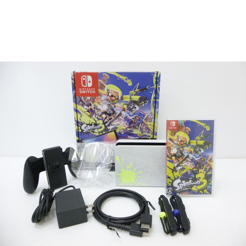 nintendo 任天堂/有機ELモデルスイッチ本体スプラトゥーン3エディション/HEG-S-KCAAA//XTJ10589334717/Bランク/88