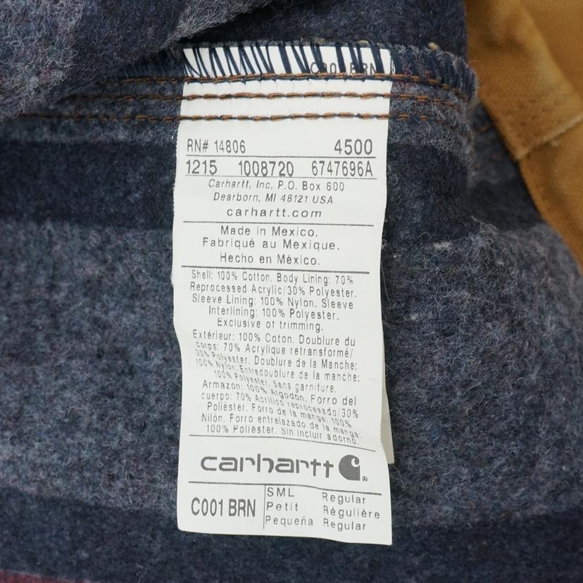 carhartt カーハート/チョアコート／ブラウン//サイズ　S/Bランク/05