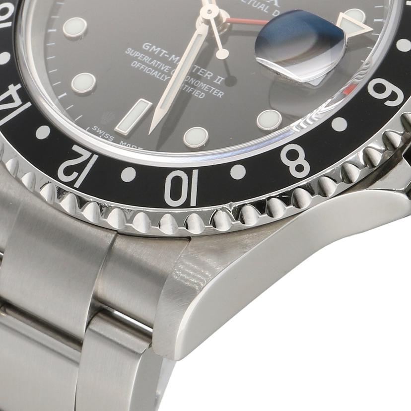 ROLEX ロレックス/GMTマスターII・ブラックベゼル/F番/16710//F99************/Aランク/19