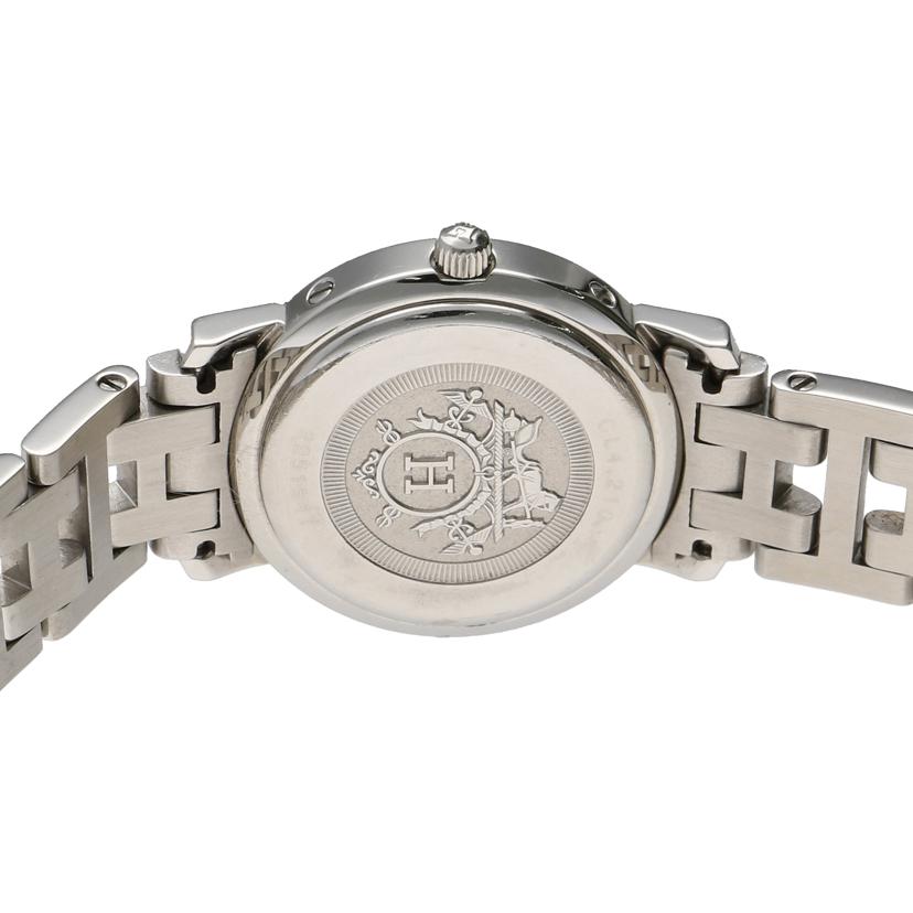 HERMES エルメス/クリッパー・ナクレ・ピンクシェル/レディース/クオーツ/CL4.210//225****/Bランク/40