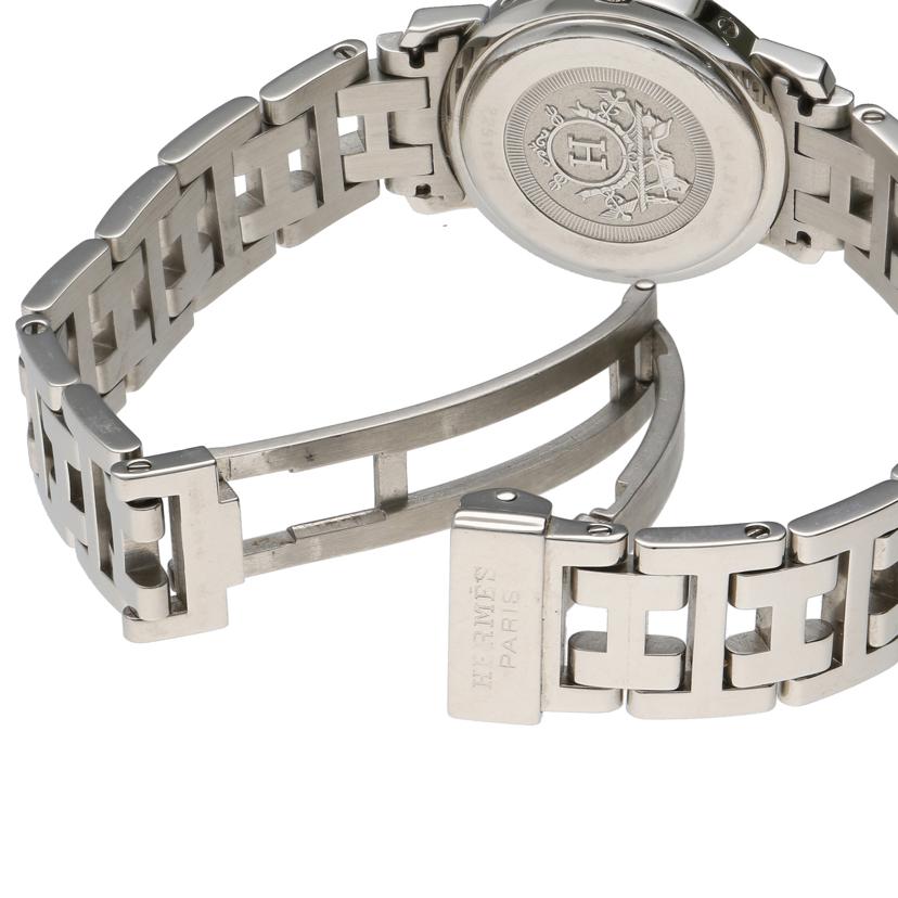 HERMES エルメス/クリッパー・ナクレ・ピンクシェル/レディース/クオーツ/CL4.210//225****/Bランク/40