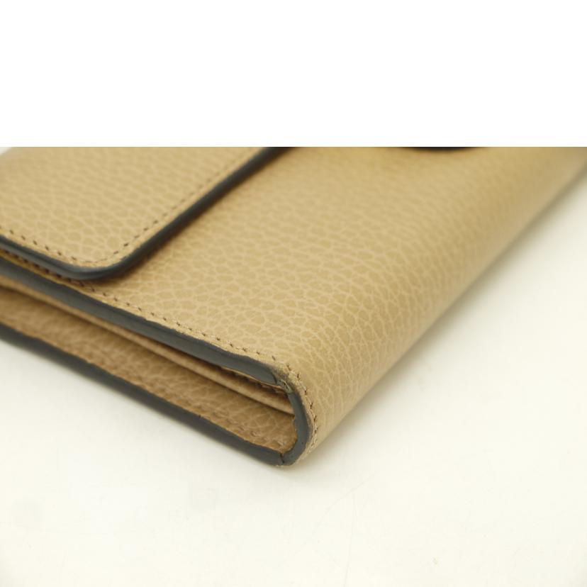 GUCCI グッチ/インターロッキングG二つ折り長財布／ブラウン/598166//525***/Aランク/69