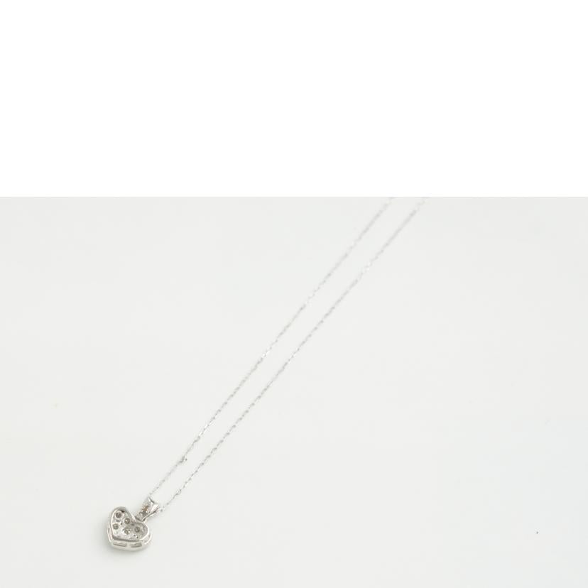 K18WGダイヤネックレス0．30ct//ABランク/64