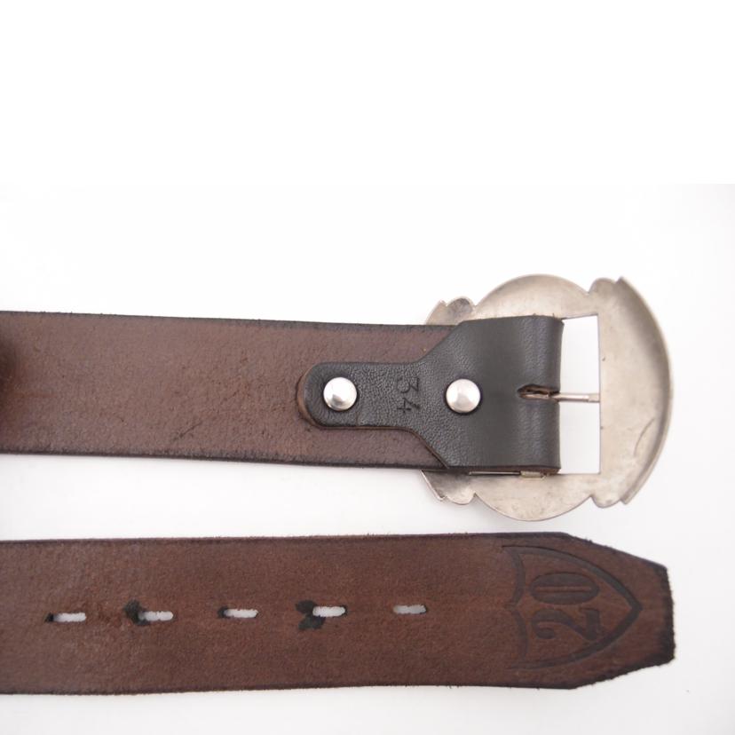 HTC エイチティーシー/ヴィンテージ加工レザーベルト//Aランク/69