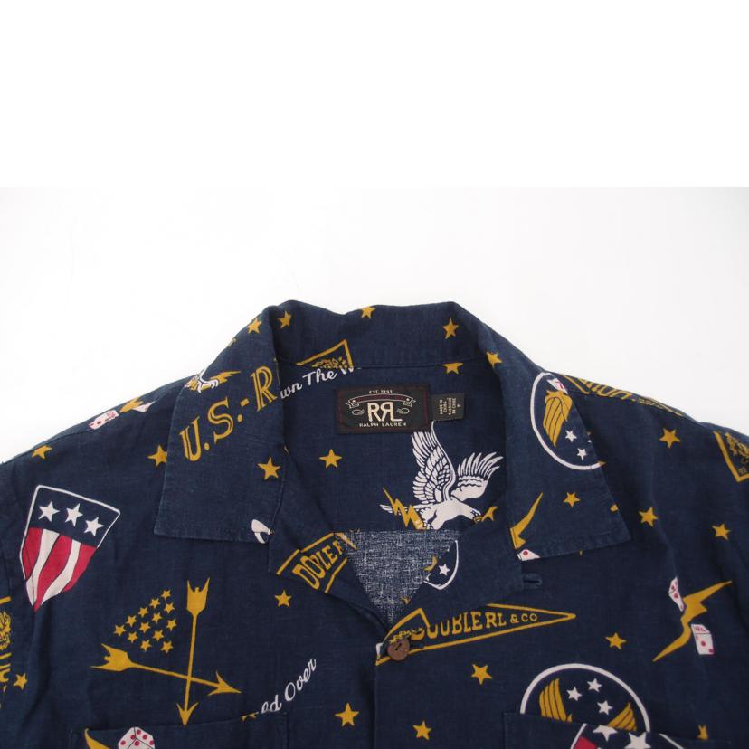 RRL ダブルアールエル ラルフローレン/バーシティロゴバケーションシャツ//ABランク/69