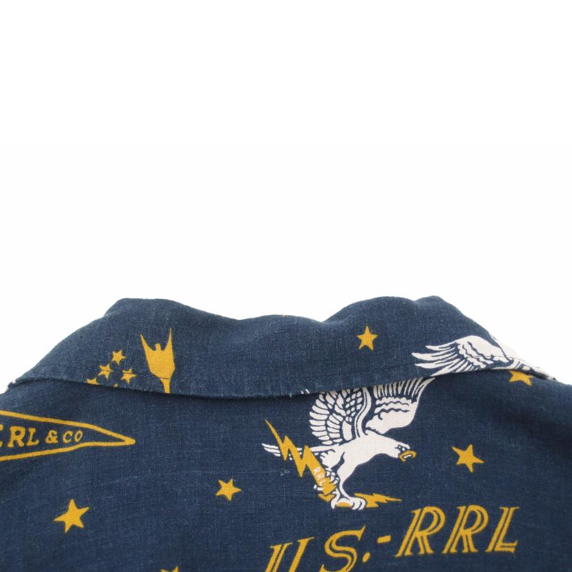RRL ダブルアールエル ラルフローレン/バーシティロゴバケーションシャツ//ABランク/69