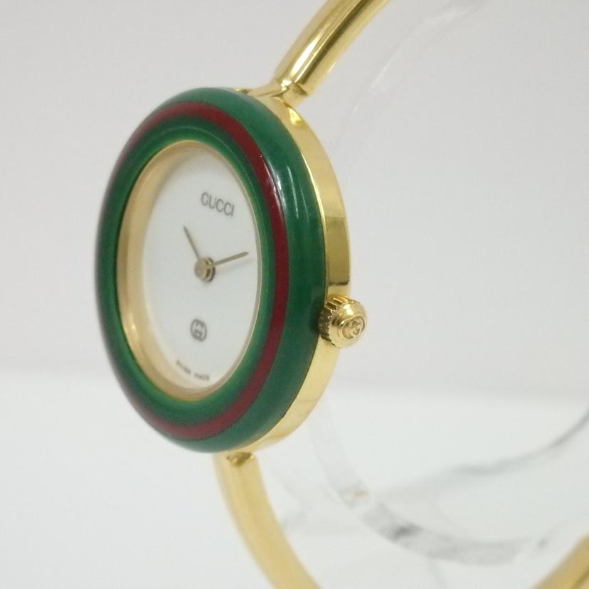 GUCCI グッチ/チェンジベゼルウォッチ/レディース/クオーツ/11/12//091****/ABランク/25
