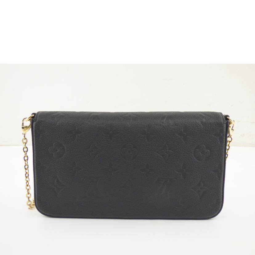 LOUIS　VUITTON ルイ・ヴィトン/ポシェット・フェリシー／アンプラント／ノワール/M82477//RFI*/Aランク/64