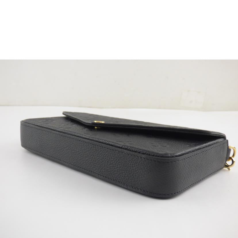 LOUIS　VUITTON ルイ・ヴィトン/ポシェット・フェリシー／アンプラント／ノワール/M82477//RFI*/Aランク/64