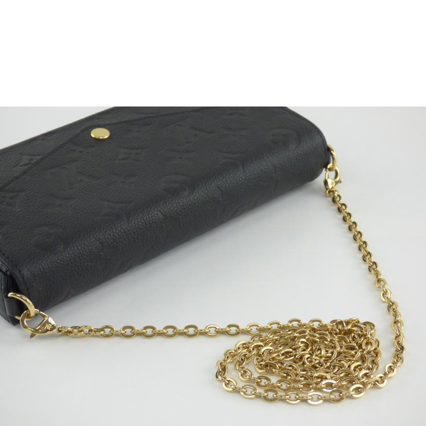 LOUIS　VUITTON ルイ・ヴィトン/ポシェット・フェリシー／アンプラント／ノワール/M82477//RFI*/Aランク/64