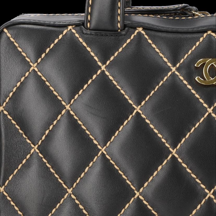 CHANEL シャネル/ワイルドスティッチ／ミニボストンバッグ/A14692//768****/Aランク/75