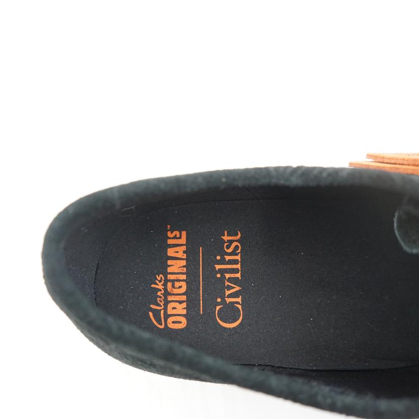 Clarks クラークス/CLARKS　Wallabee　Black　Deboss/261777757090//Aランク/67