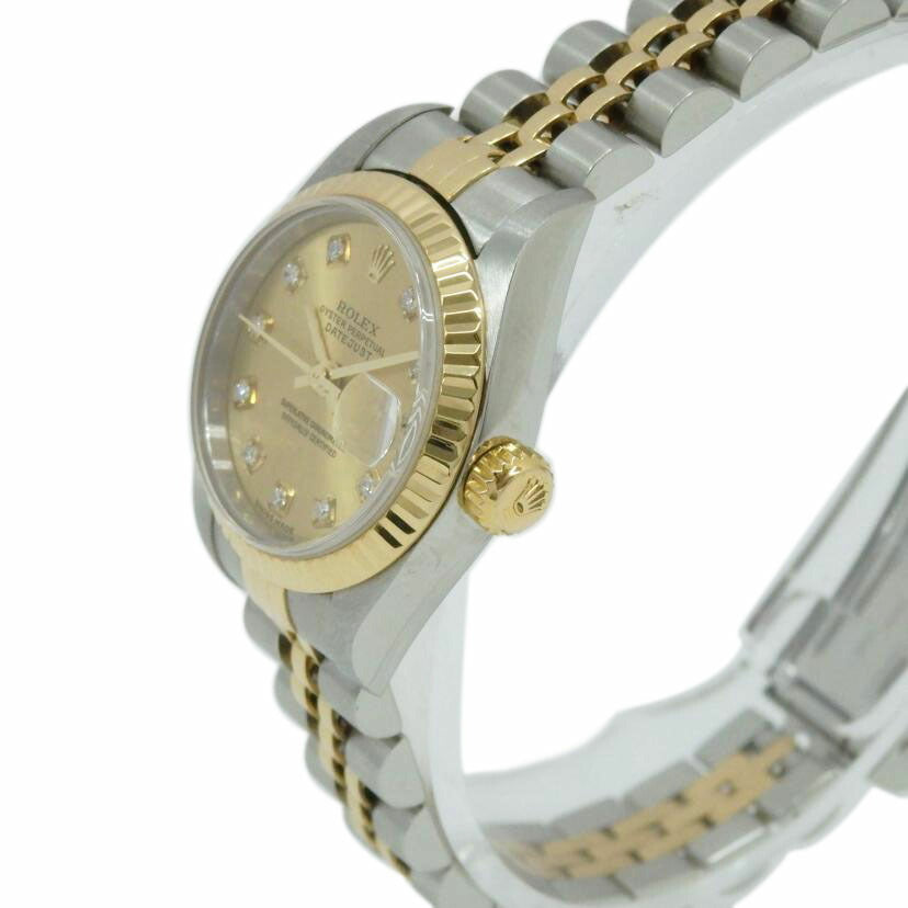 ROLEX ロレックス/DATE　JUST／10P／ダイヤ/79173G//Y49****/ABランク/77