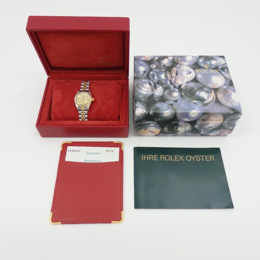 ROLEX ロレックス/DATE　JUST／10P／ダイヤ/79173G//Y49****/ABランク/77