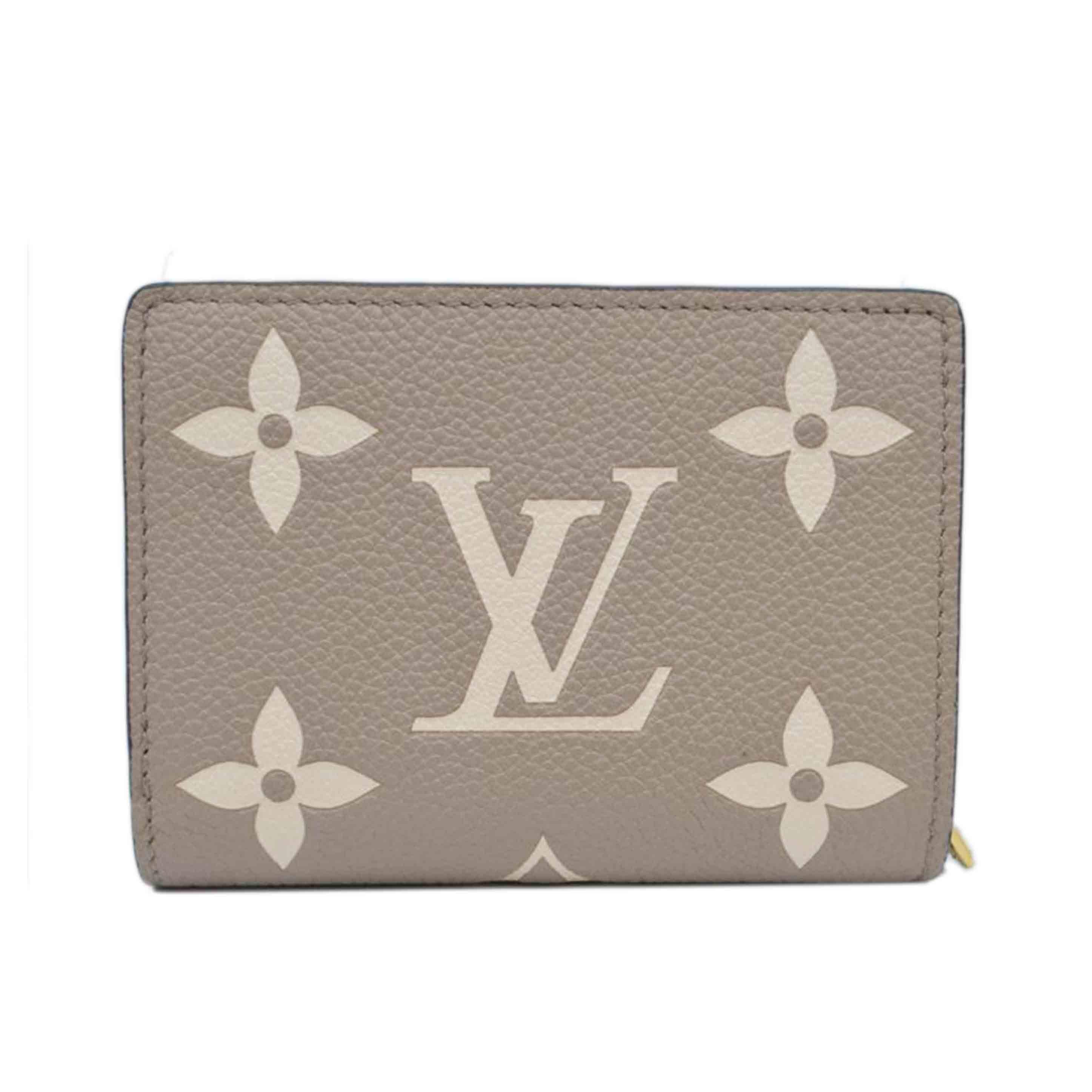 LV ルイヴィトン/ポルトフォイユ・クレア／アンプラント／バイカラーグレー/M82370//RFI****/Aランク/89