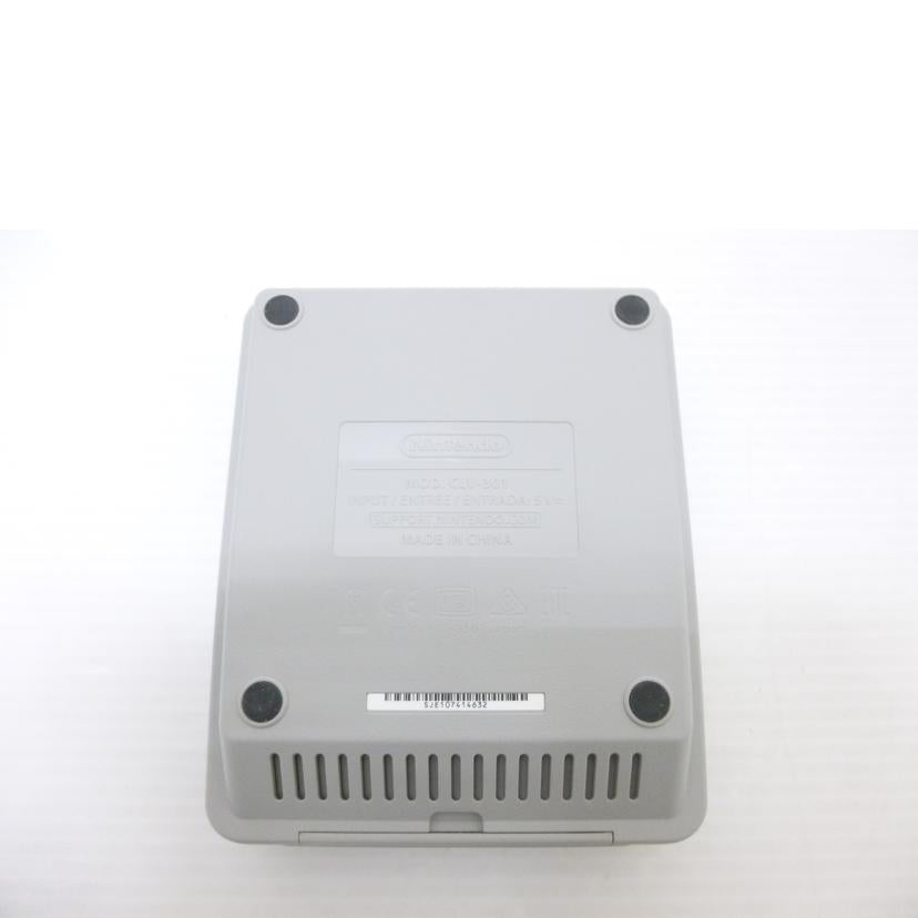 nintendo 任天堂/ニンテンドークラシックミニSFC本体/CLV-S-SHVF//SJE107414632/ABランク/88