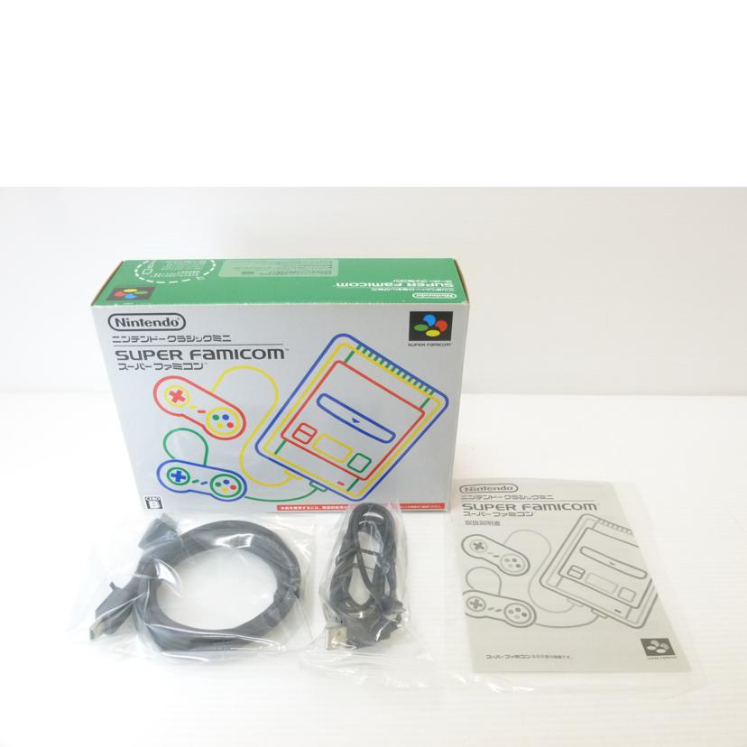 nintendo 任天堂/ニンテンドークラシックミニSFC本体/CLV-S-SHVF//SJE107414632/ABランク/88