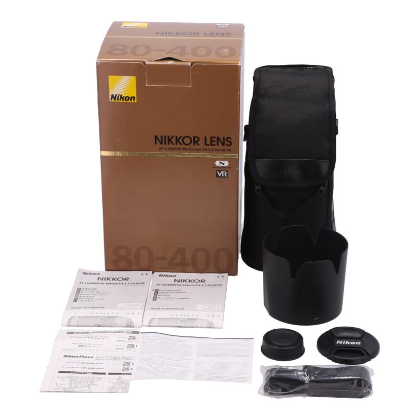 Nikon ニコン/交換レンズ／80－400mm/AF-S 80-400mm f4.5-5.6G ED VR//257930/Bランク/71