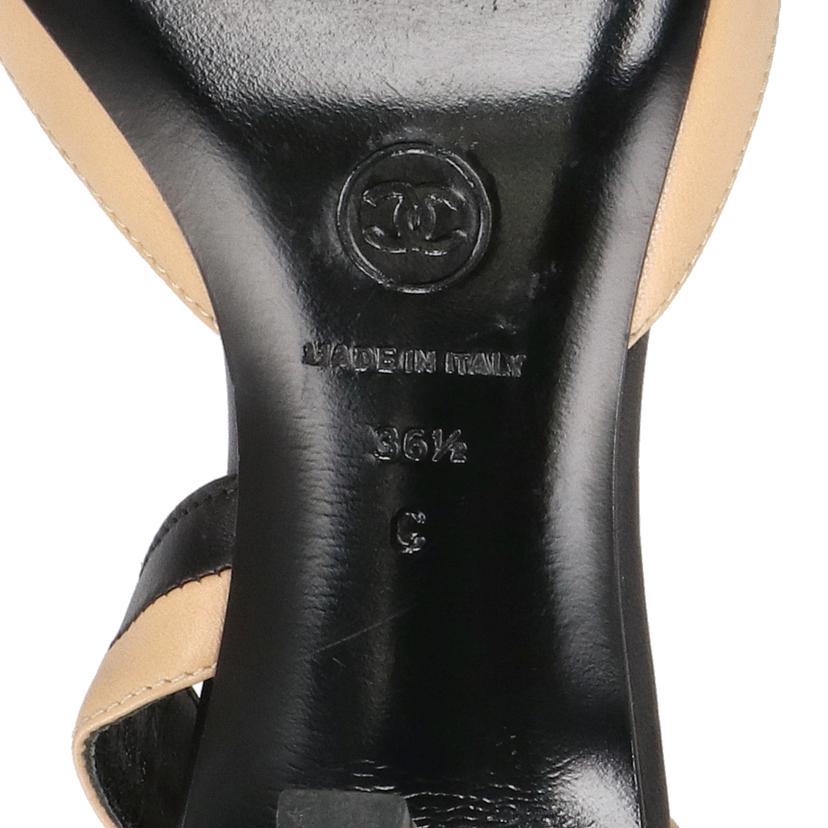 CHANEL シャネル/ココマーク／バイカラーパンプス//ABランク/18