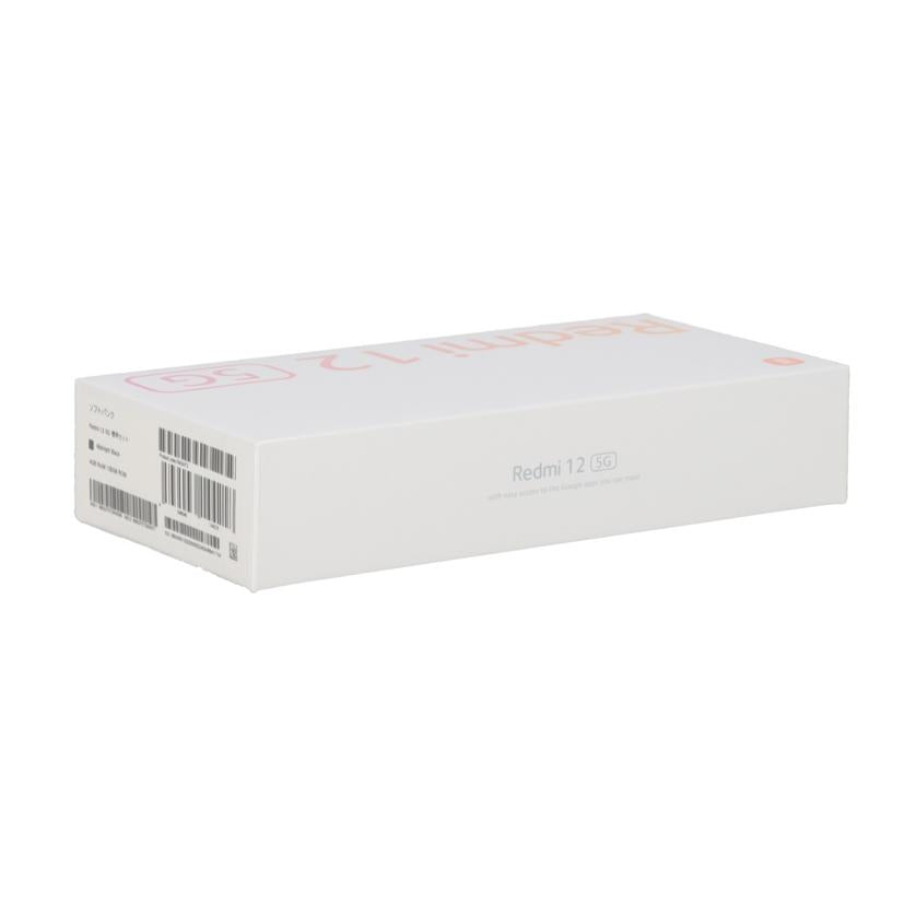 Xiaomi/Redmi　12　5G/A401XM//55871/Y4SQ02052/Sランク/85